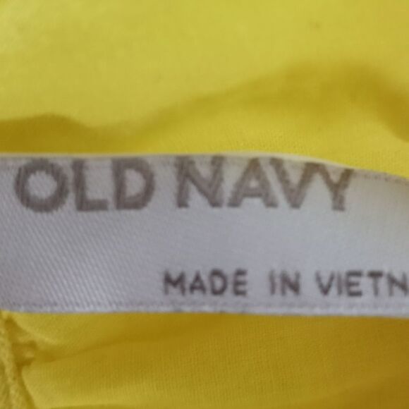 OLD NAVY YELLOW DRESS SZ.L EUC - Picture 6 of 9